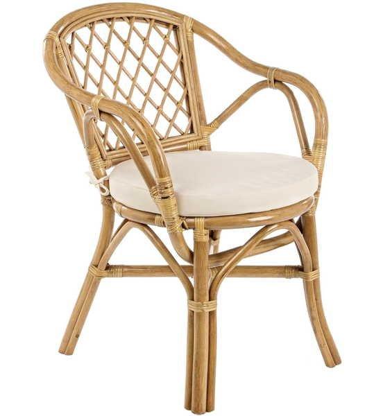 mutoni Fauteuil de jardin avec coussins Athina New  