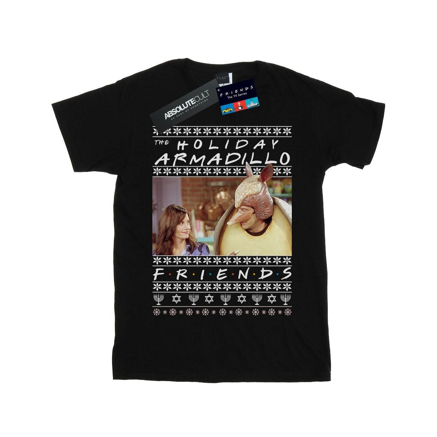 Image of Fair Isle Holiday Armadillo Tshirt Mädchen Schwarz 116