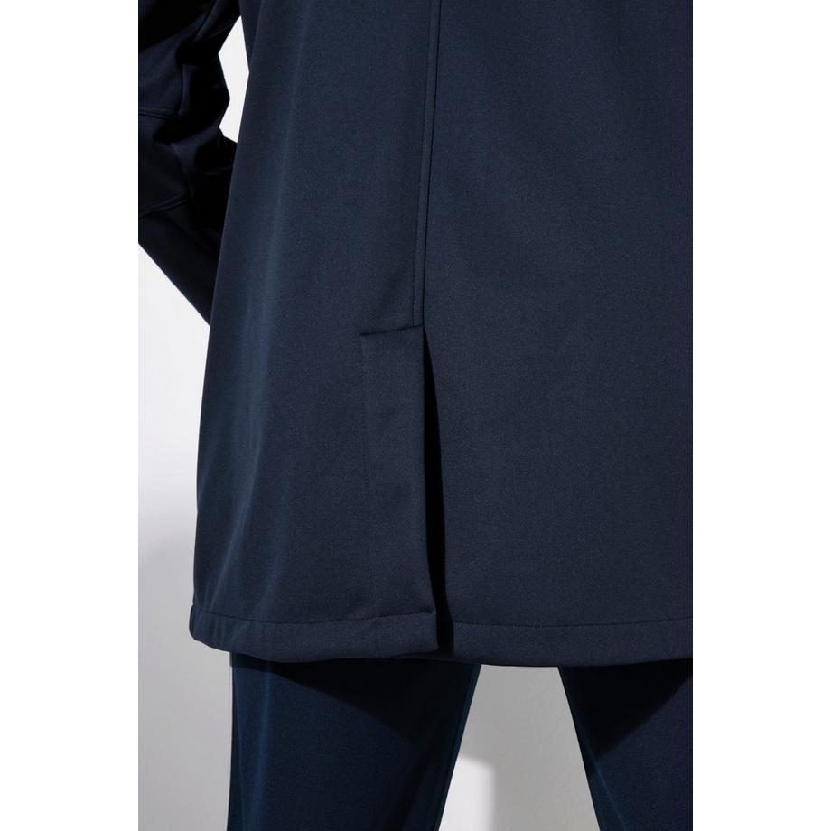 Ulla Popken Softshell Longjacke Wasserabweisend 2-Wege-Zipper  