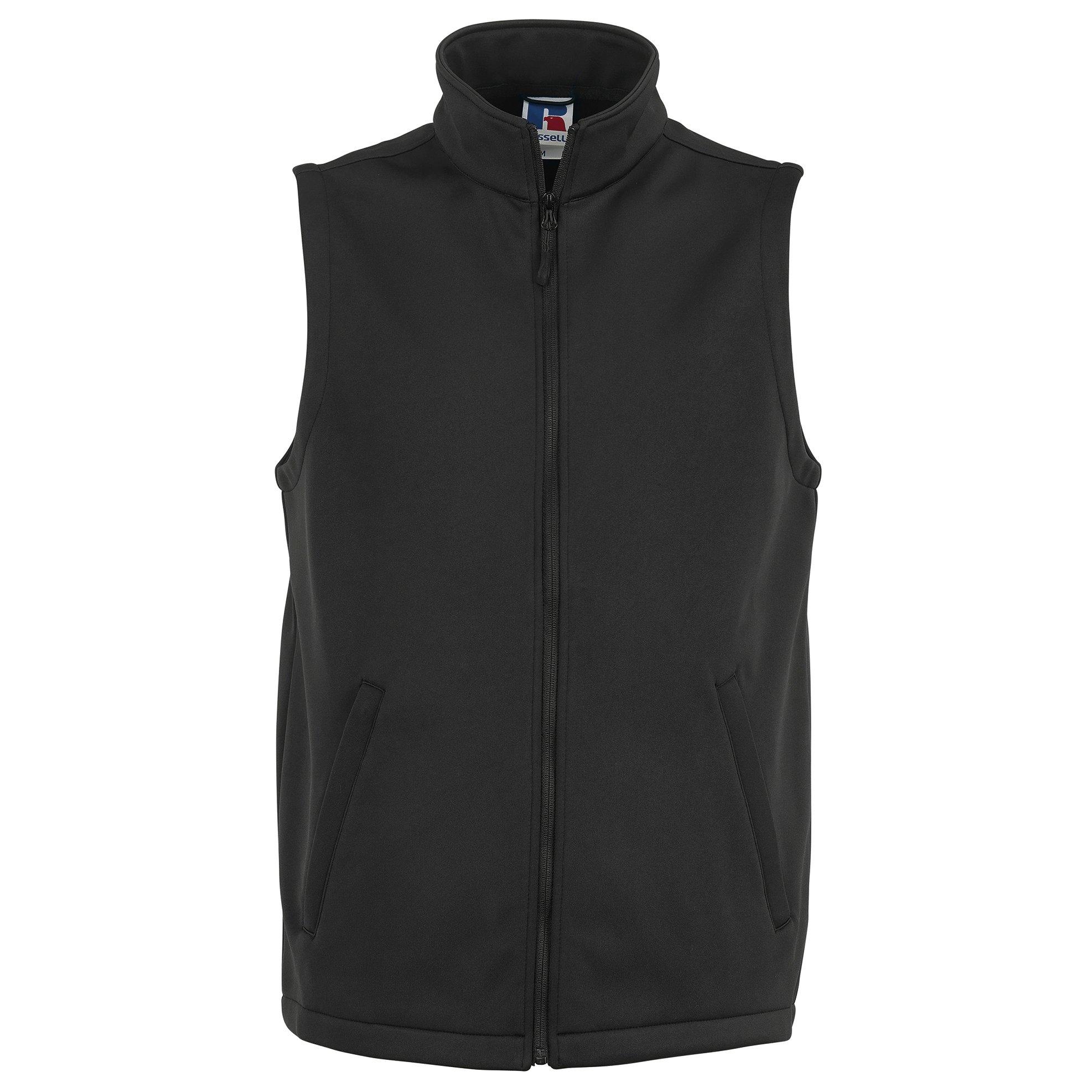 Image of Smart Softshellweste Herren Schwarz XL