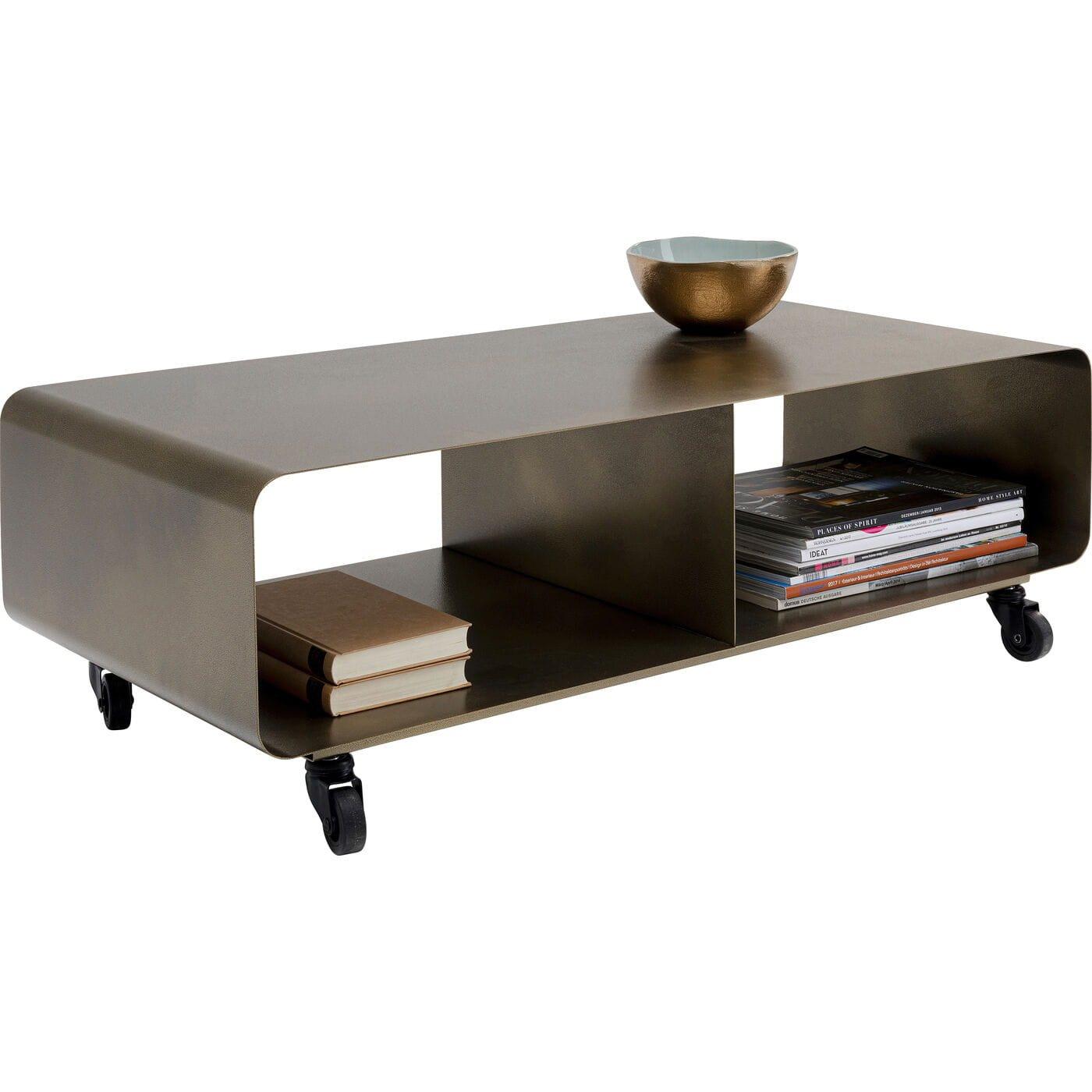 KARE Design Lowboard Lounge M Mobil Bronze 90x30  