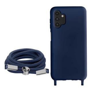 Avizar  Coque Cordon Samsung Galaxy A13 4G Bleu 