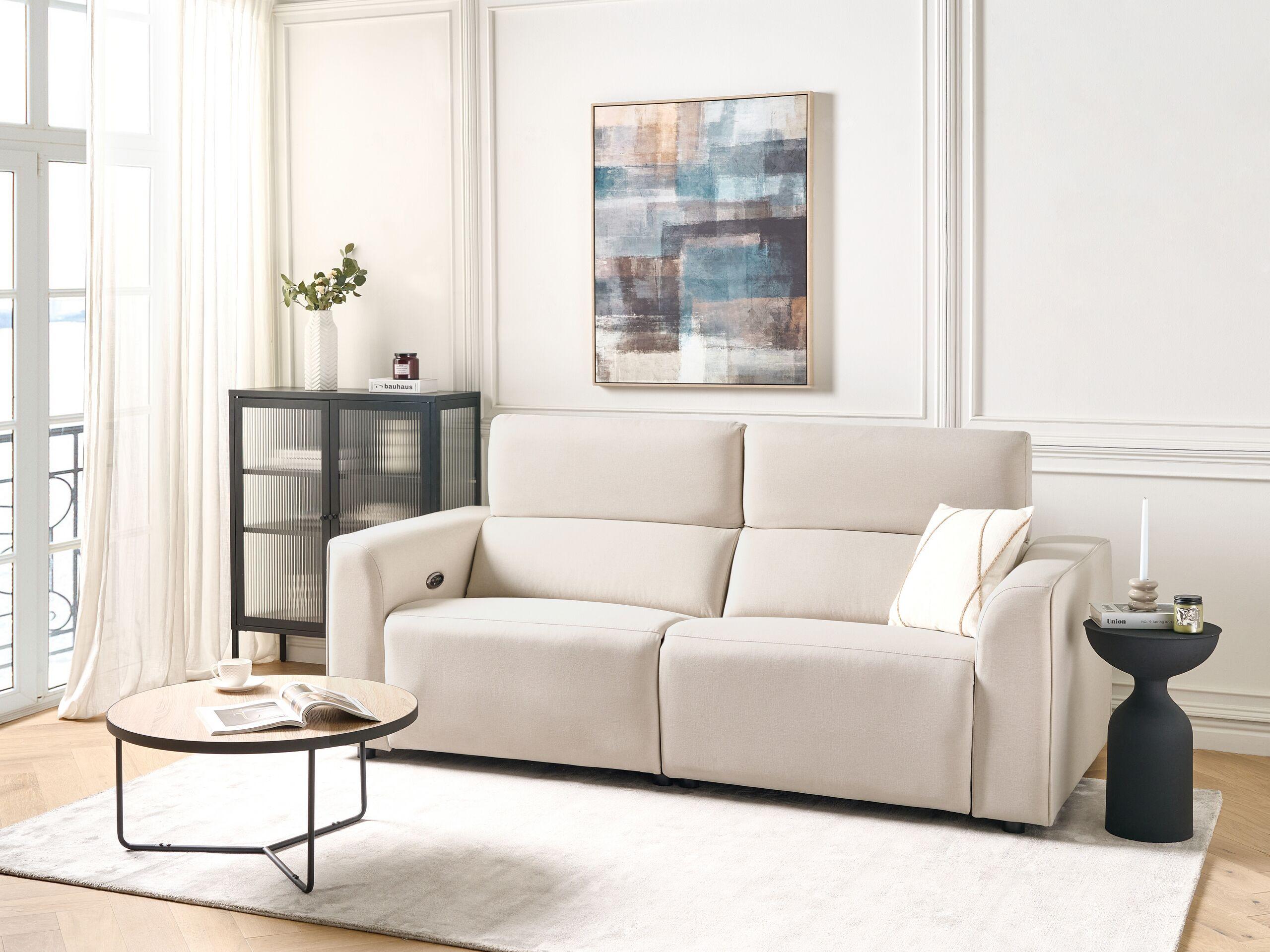 Beliani 2 Sitzer Sofa aus Polyester Modern ULVEN  