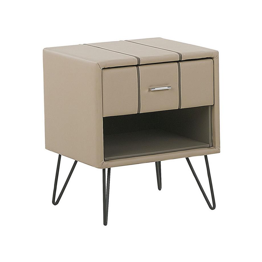 Beliani Ensemble de chambre en Cuir PU BETIN  