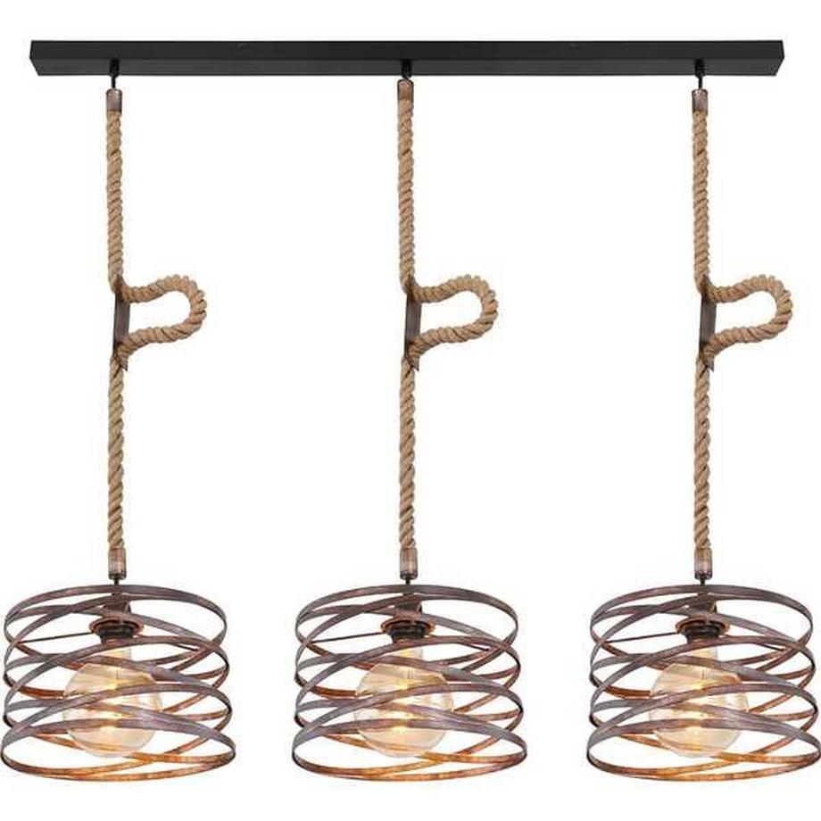 mutoni Hängeleuchte Marco Metall  3xE27  