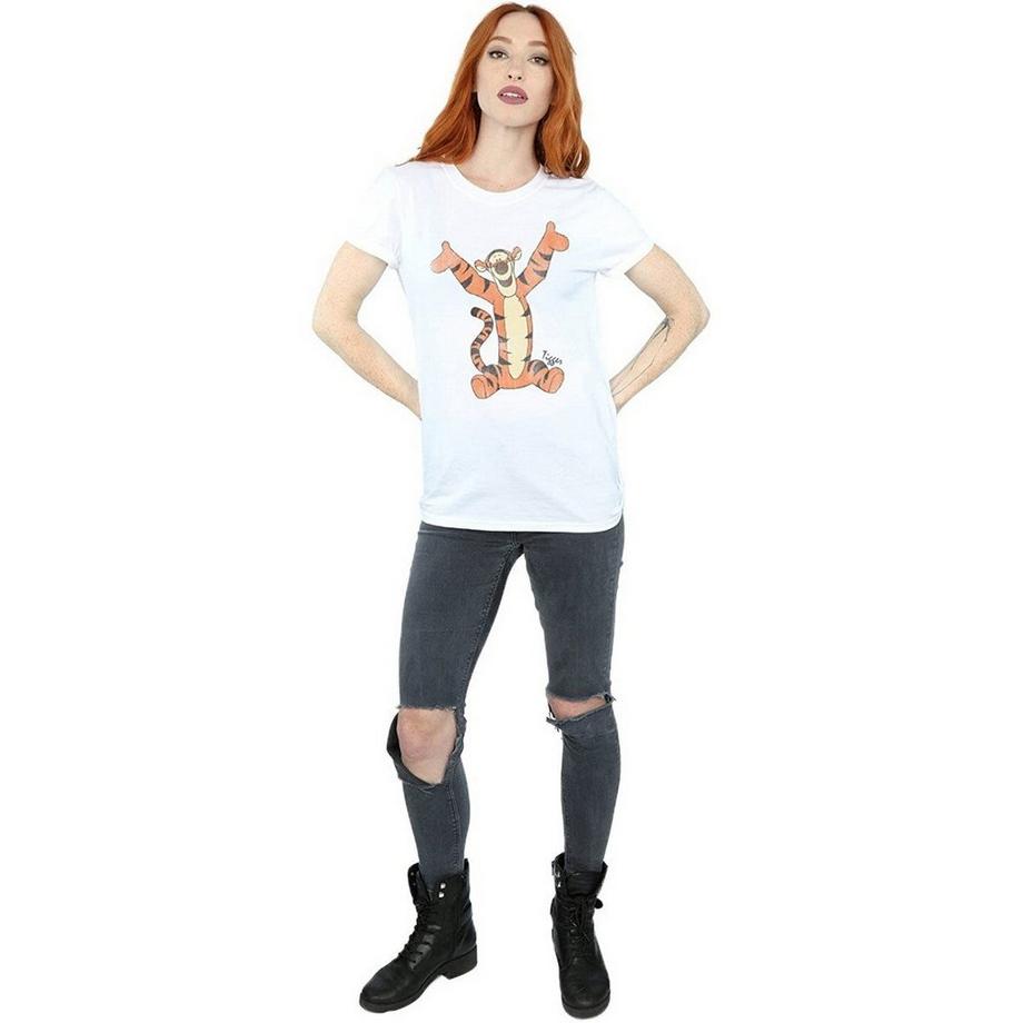 Winnie the Pooh Tigger Print Kurzarm T-Shirt  