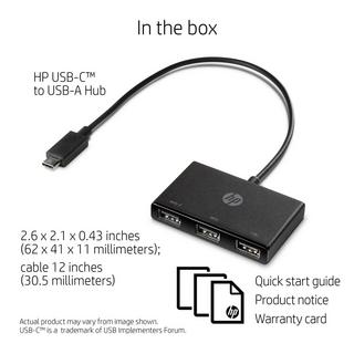 Hewlett-Packard  Hub USB-C to USB-A 