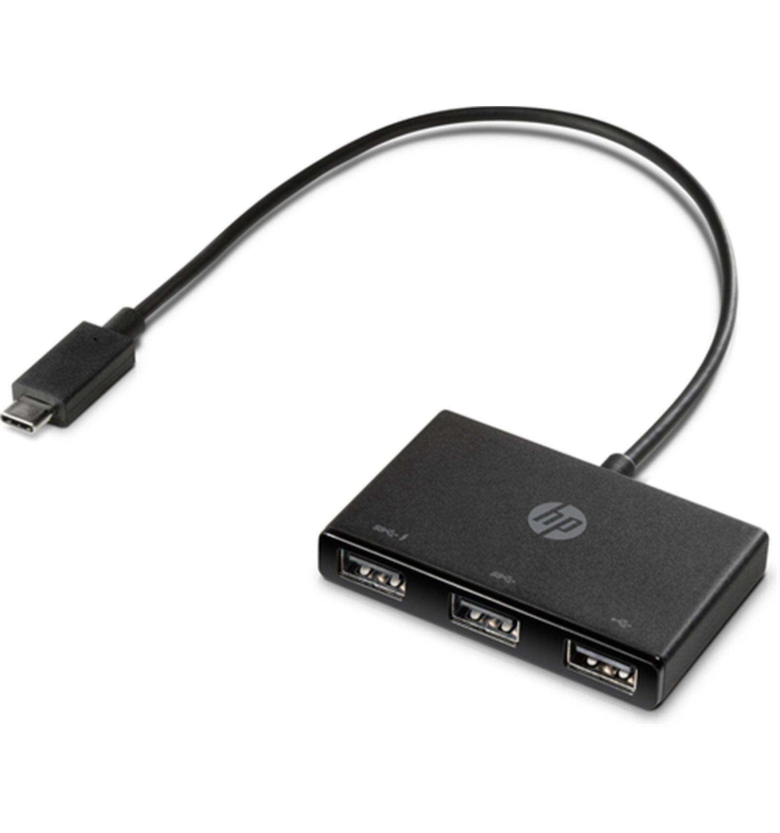 Hewlett-Packard  Hub USB-C to USB-A 