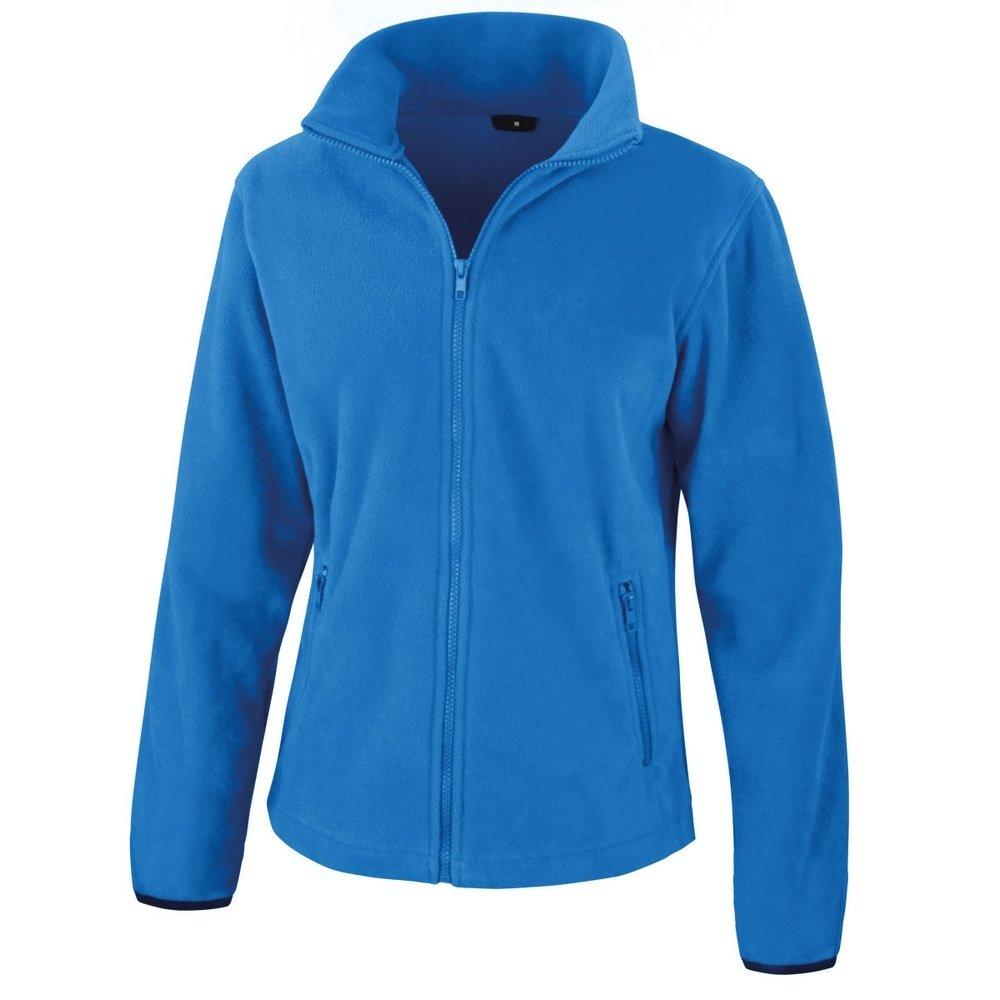 Image of Core Fashion Fit Fleeceoberteil Fleecejacke Damen Stahlblau XS