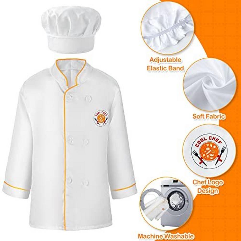 Activity-board  Kinderküche Zubehör Holz, Küche Spielzeug spielen Küche Töpfe Pfannen Edelstahl Küche und Kostüm zu 