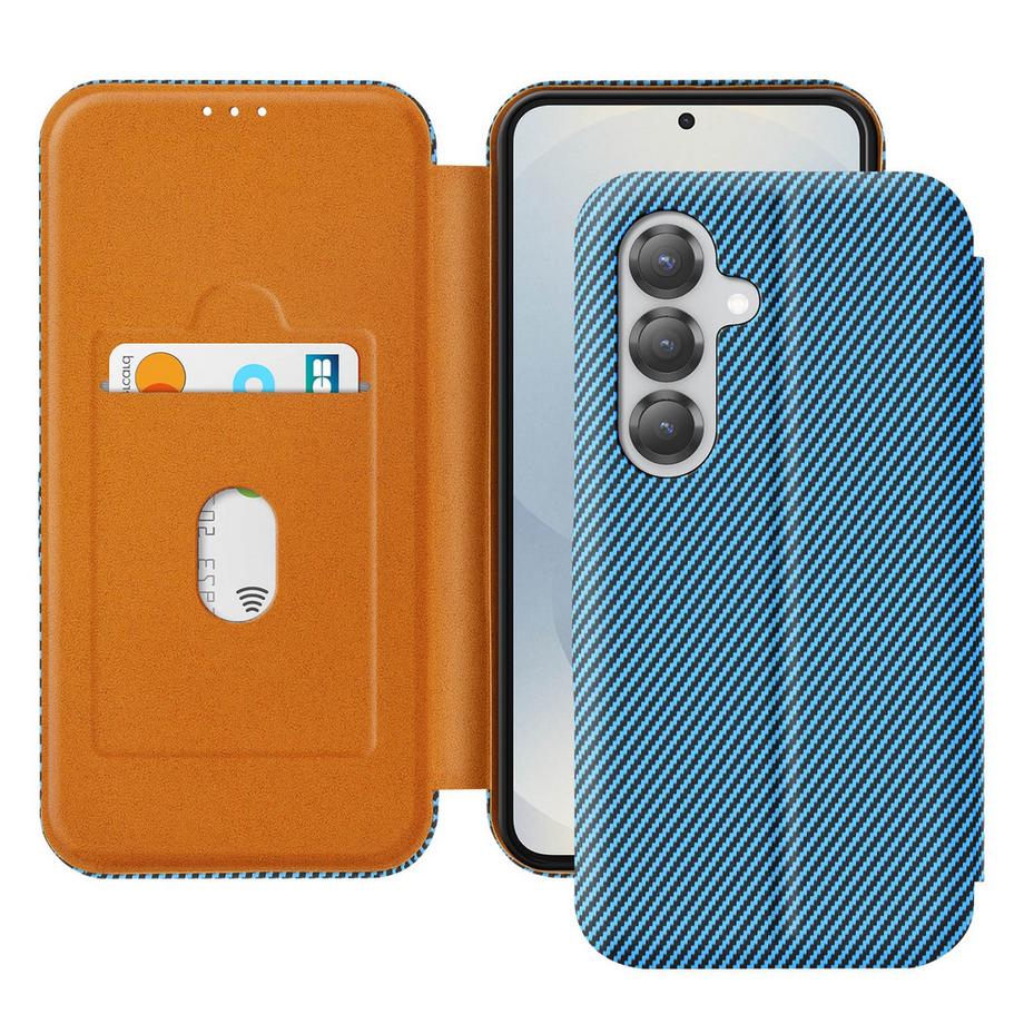 Avizar  Etui Samsung S25 Plus Carbon Blau 