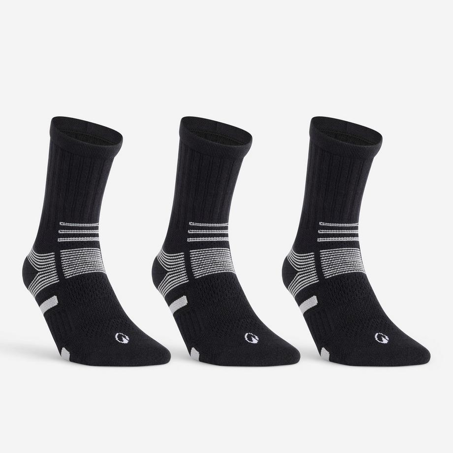 ARTENGO  Tennissocken High Baumwolle 3er Pack 
