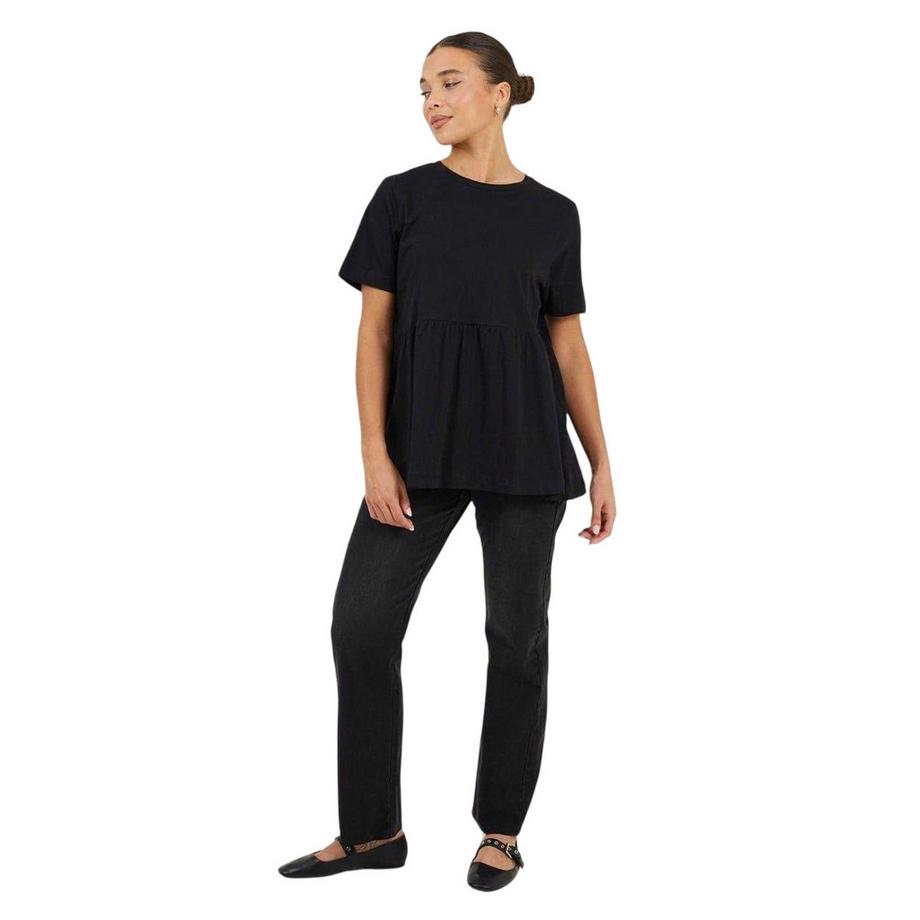 Brave Soul Robe T-Shirt avec Panneau Tablier  