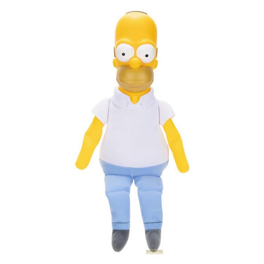 JAKKS Pacific  Simpsons Plüschfigur sprechend Homer 33 cm *Englische Version* 
