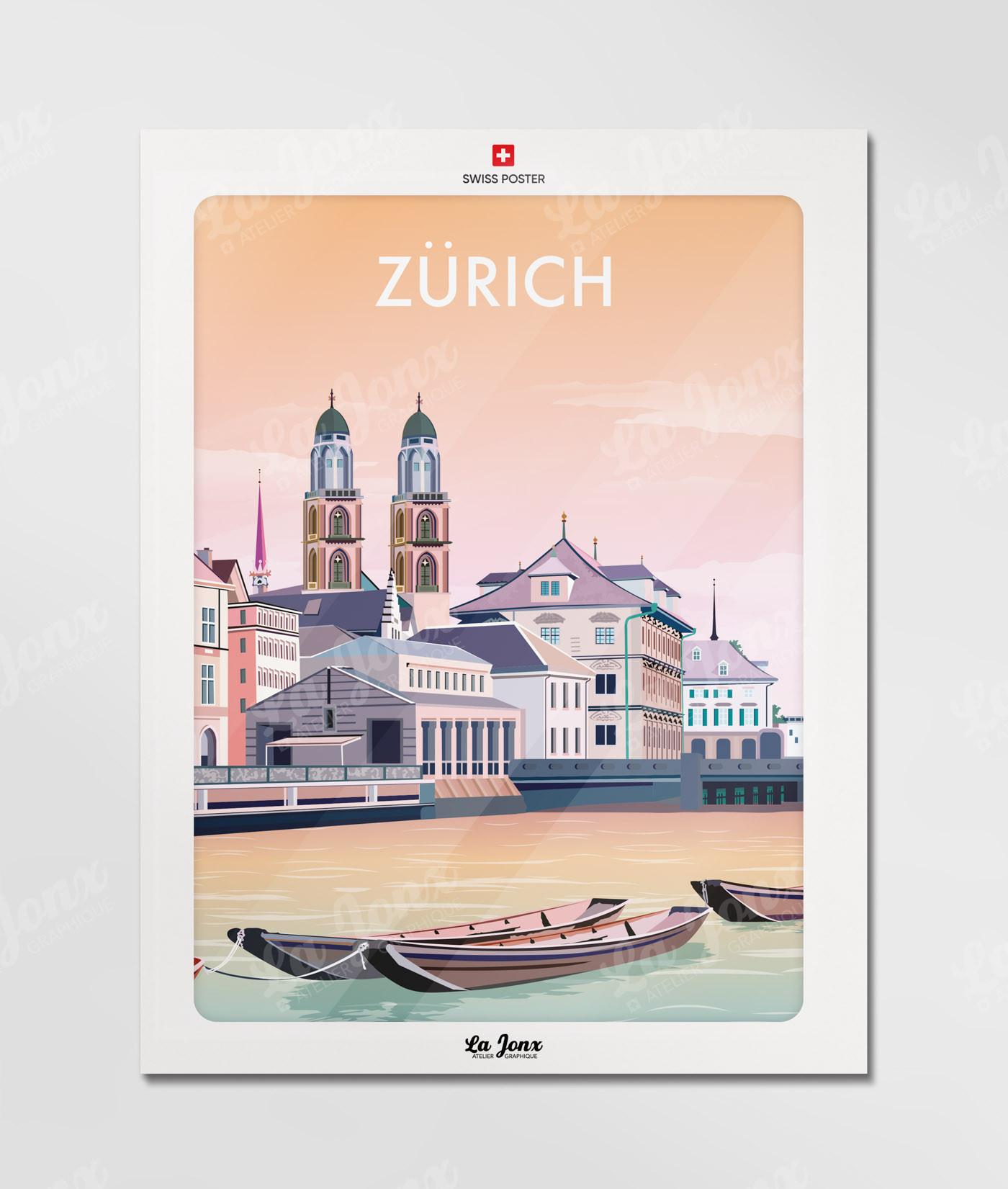 La-Jonx Zurich - Poster  