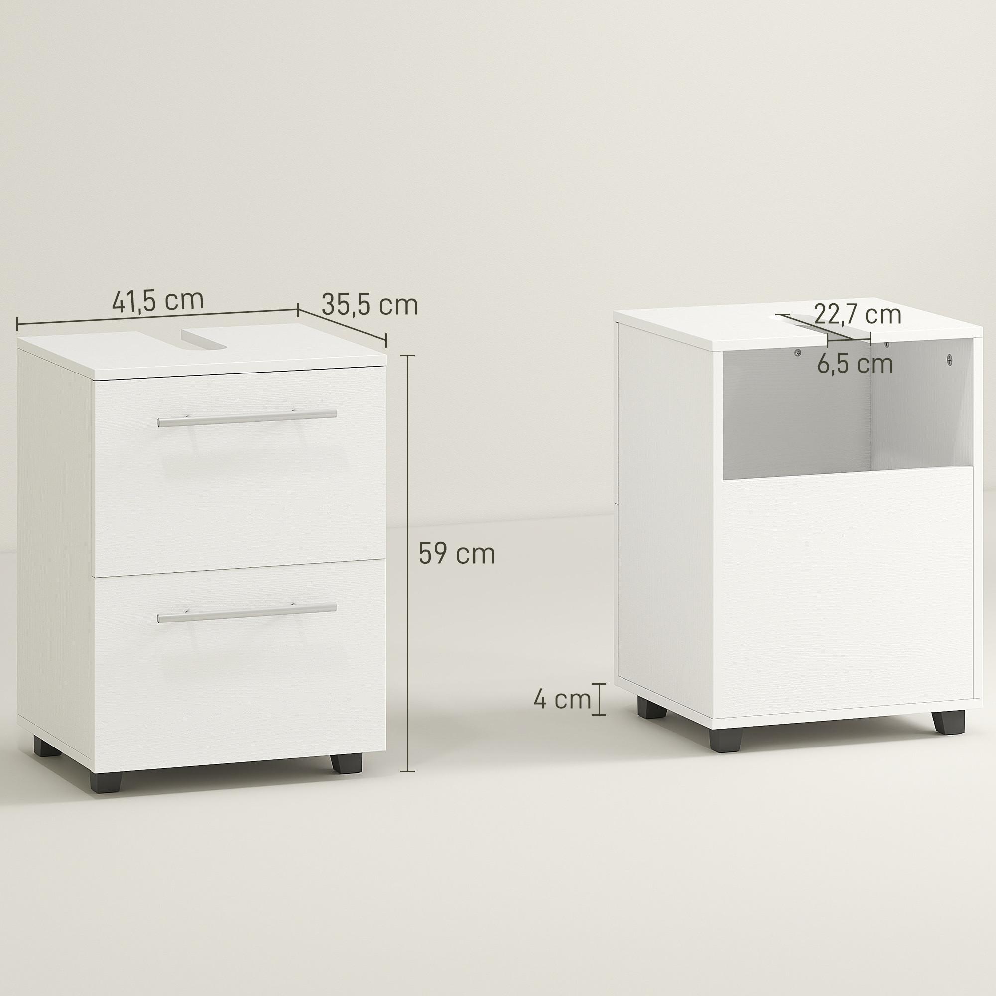 HOMCOM Waschbeckenunterschrank  