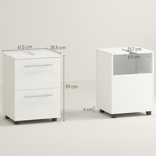 HOMCOM Waschbeckenunterschrank  