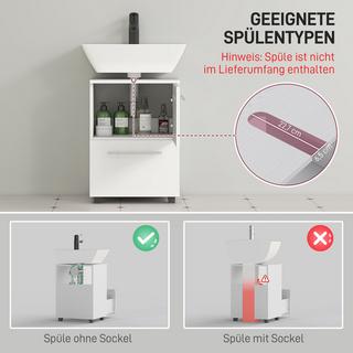 HOMCOM Waschbeckenunterschrank  