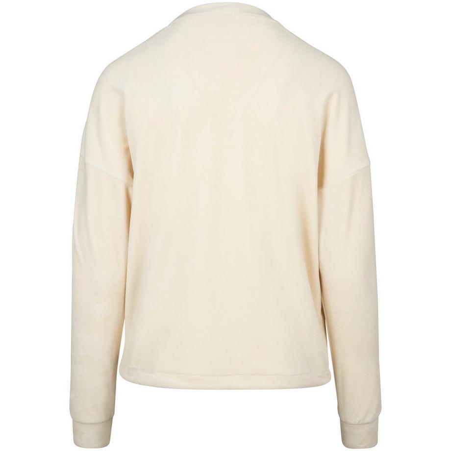 URBAN CLASSICS Oversized Velvet Crew Neck T-Shirt  