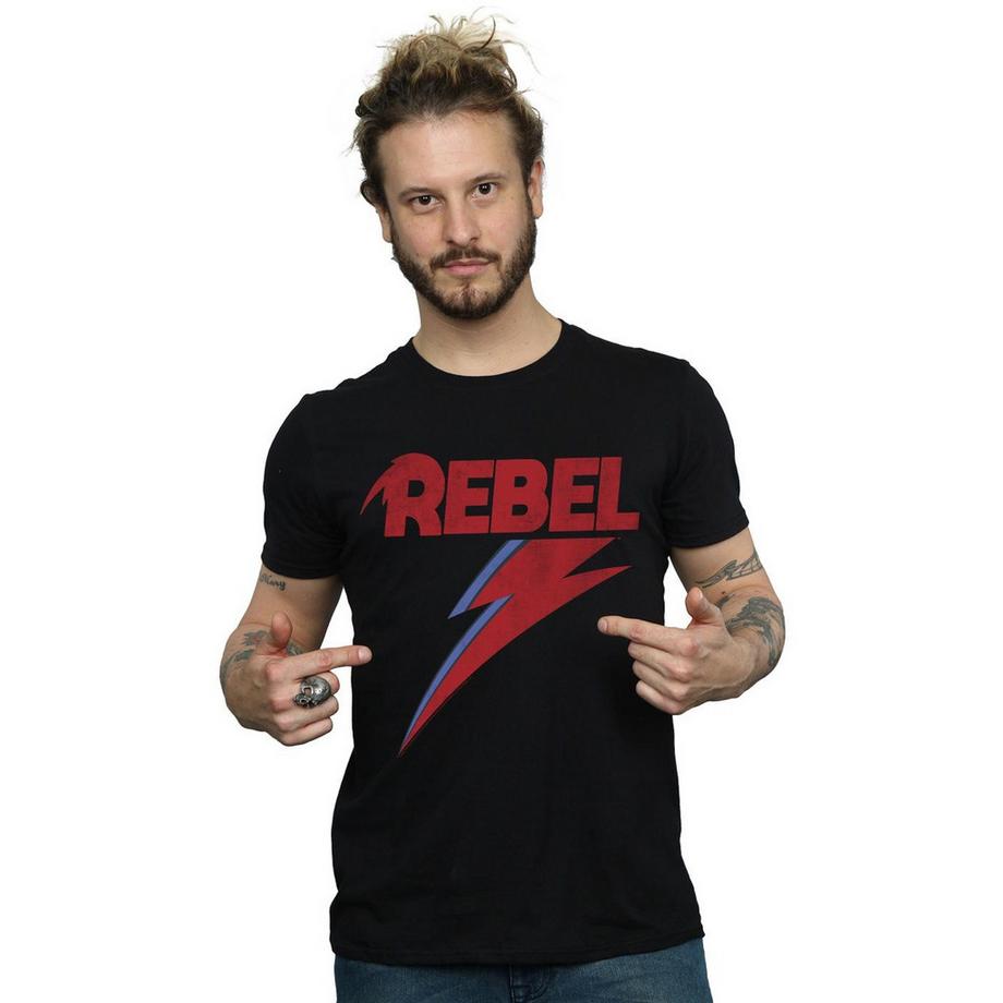 David Bowie Rebel Print T-Shirt  