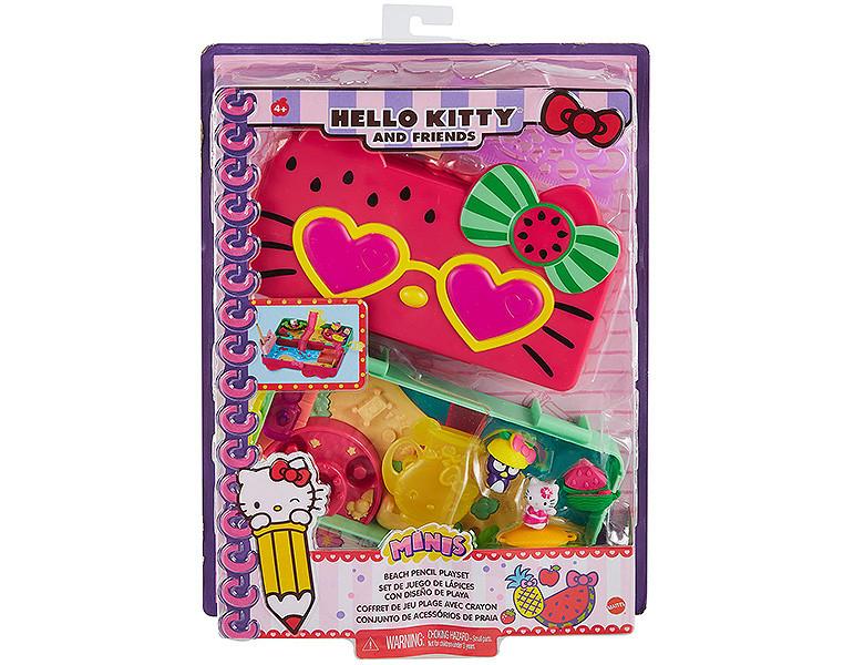 Mattel  Hello Kitty Minis Strand-Stiftspielset 