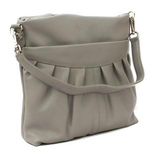 Eastern Counties Leather Leona Geraffte Leder Handtasche  