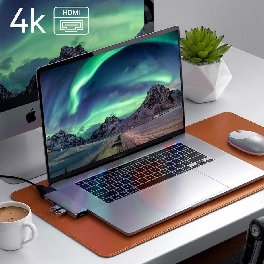 SATECHI  Hub double USB C Macbook Satechi Argent 