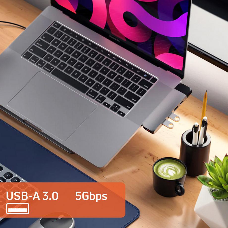 SATECHI  Hub double USB C Macbook Satechi Argent 