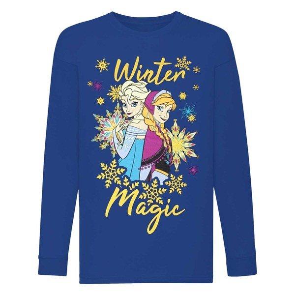 Image of Winter Magic Tshirt Mädchen Blau 98