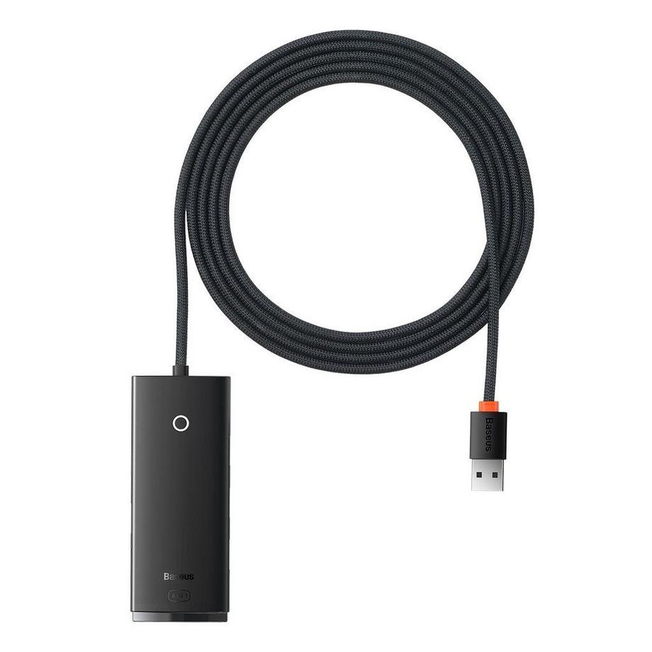 Adaptateur HUB USB-A 4 Ports Baseus Lite Series 2m - Noir