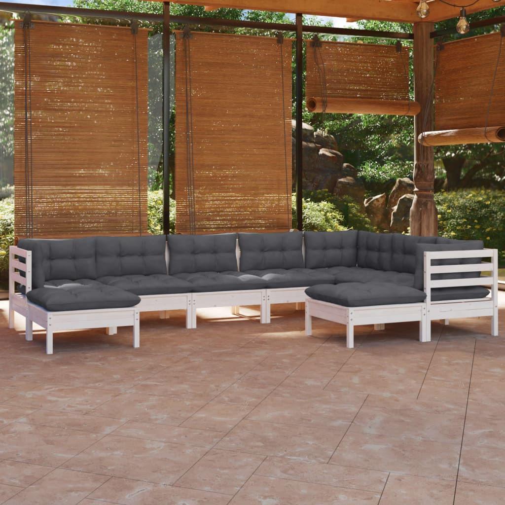 VidaXL Garten-lounge-set kiefernholz  