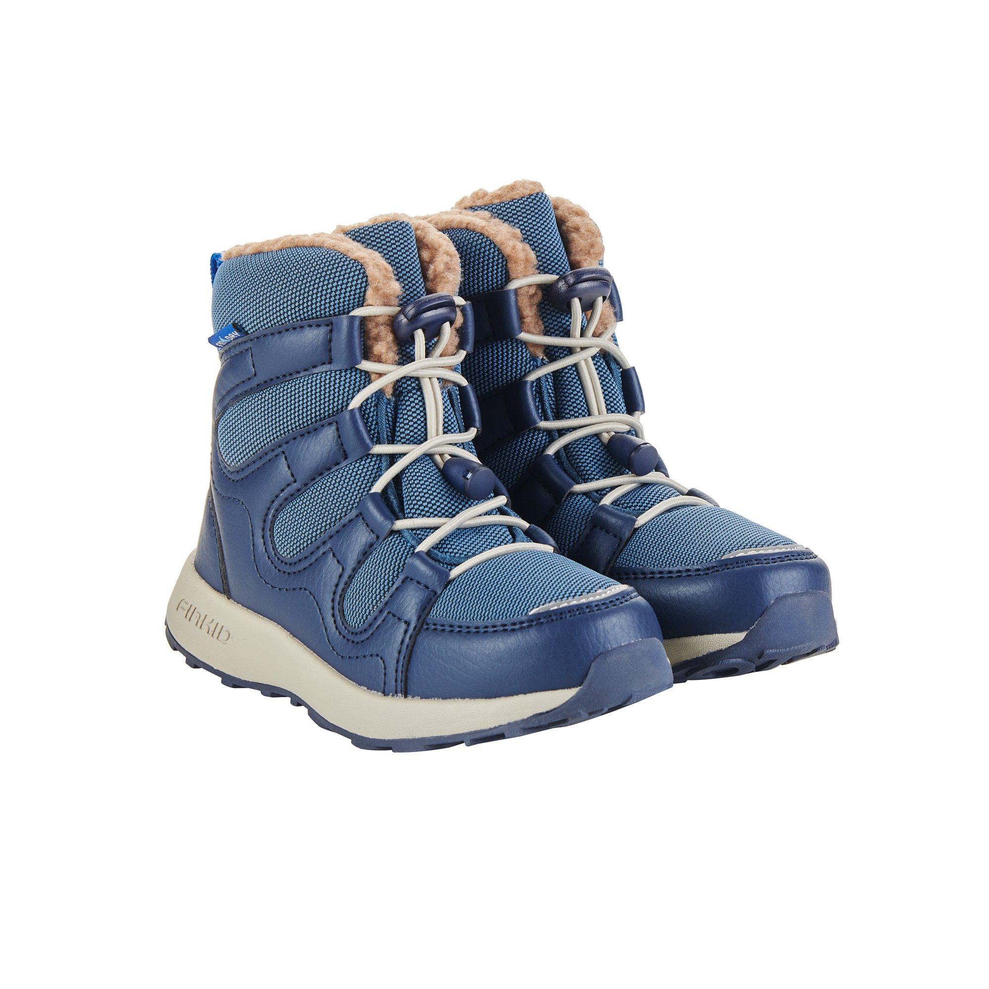 Image of Winterstiefel Huippu Real Tealnavy Unisex Blau 35