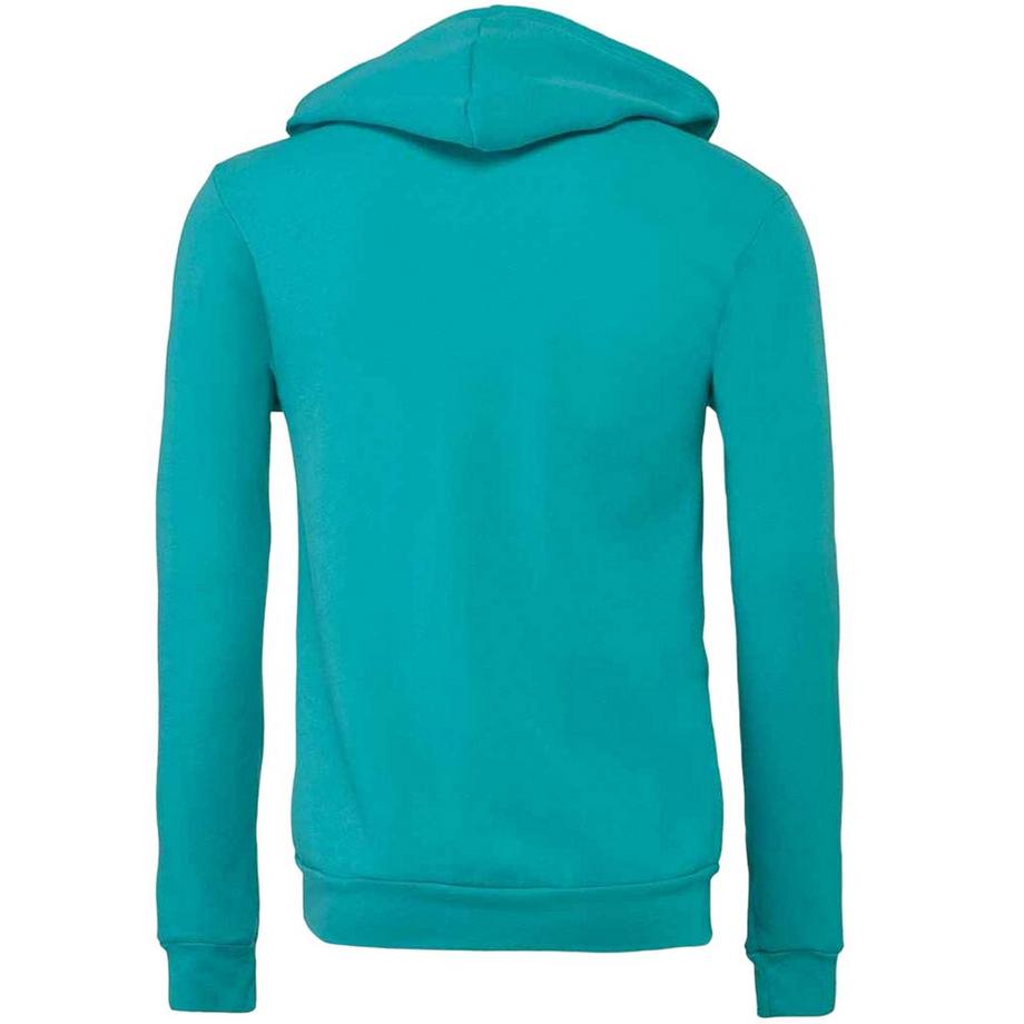 Bella + Canvas Felpa con Cappuccio Full Zip  