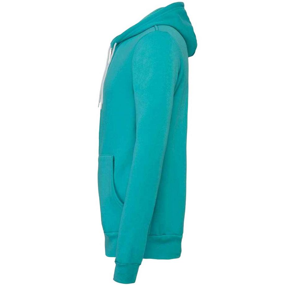 Bella + Canvas Felpa con Cappuccio Full Zip  