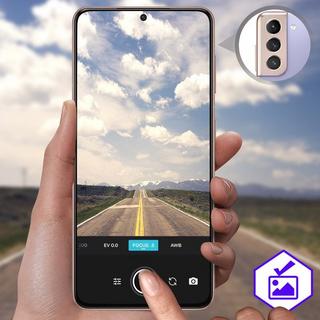Avizar  Verre Trempé Caméra Samsung S21 Plus 