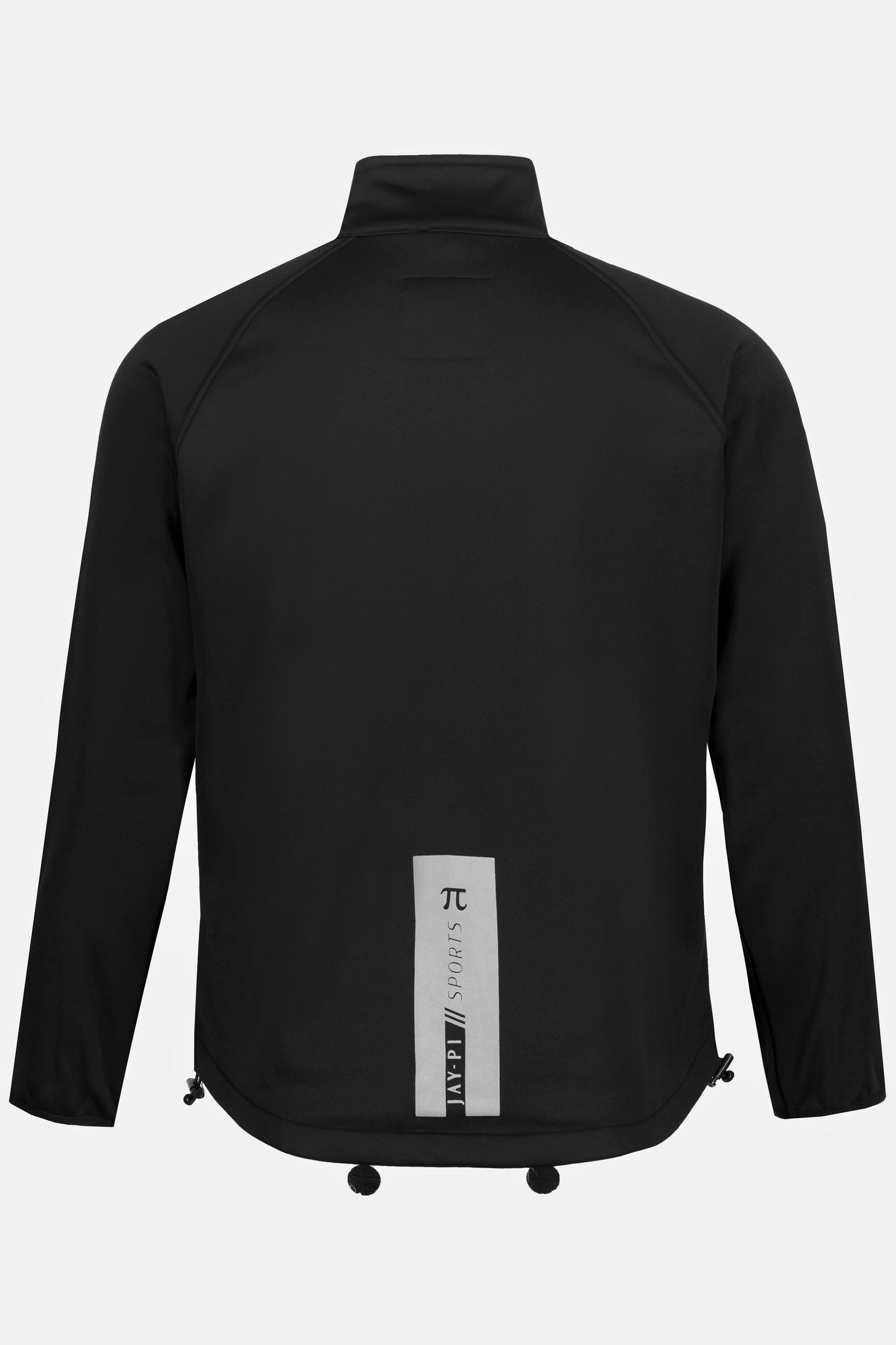 JP1880  Softshell-Jacke FLEXNAMIC®, Bikewear, Stehkragen, modische Reflektoren 