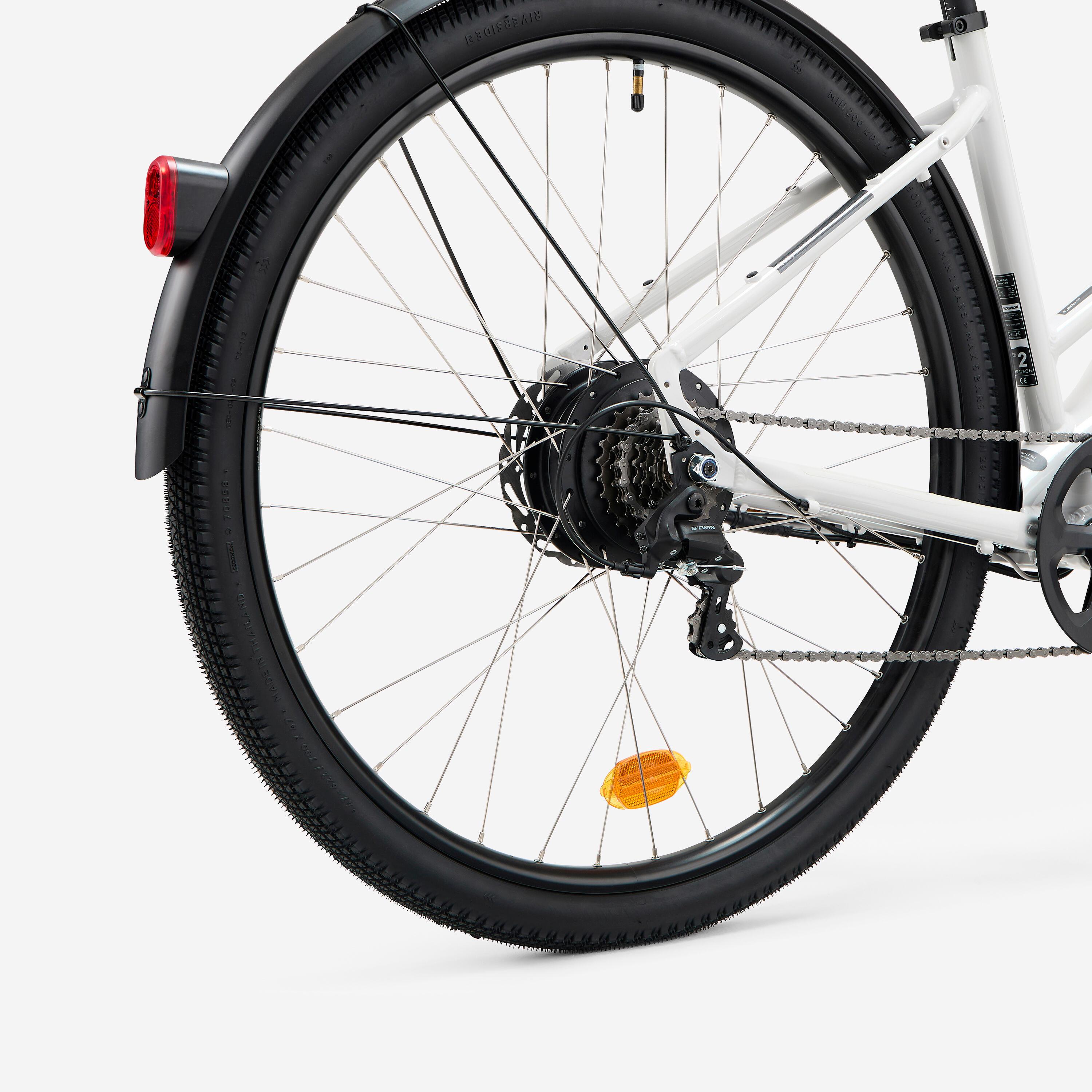 ROCKRIDER  Vélo de trekking électrique - VTC aluminium 