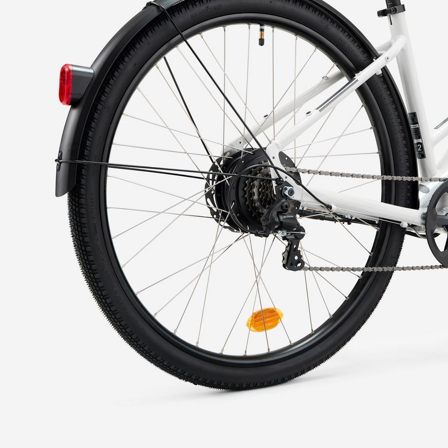 ROCKRIDER  E-Trekking bici - Hybridbike alluminio 