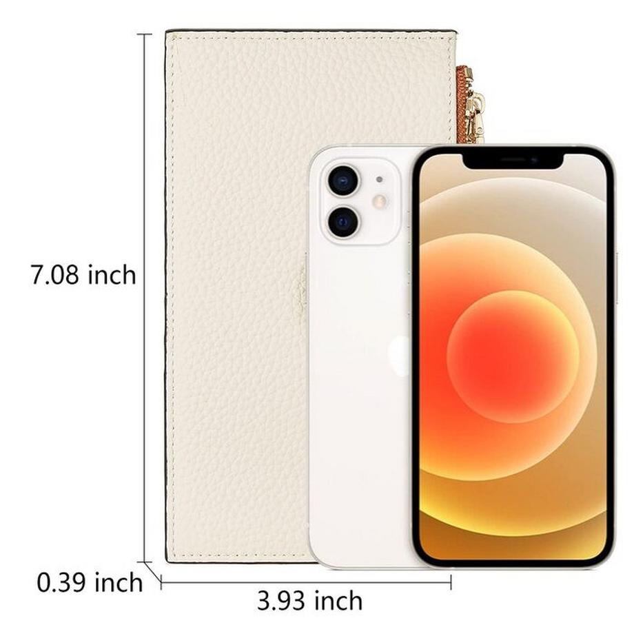 Kreditkarteninhaber, Brieftasche  kleinen RFID-Schutz Brieftasche für Geldbeutel PU Leder schlanke Brieftasche mit 16 Kartenfächer