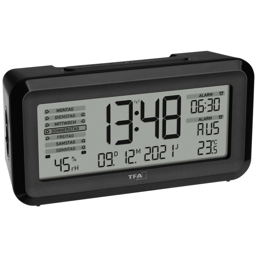 TFA Dostmann Funk-Wecker mit Raumklima BOXX2  