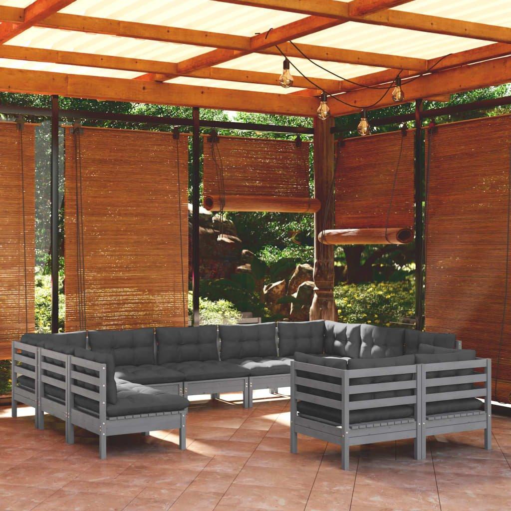 VidaXL Garten-lounge-set kiefernholz  