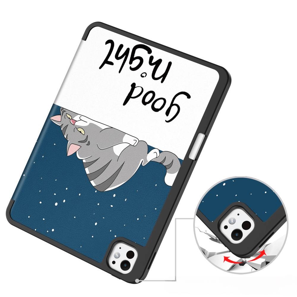 Cover-Discount  iPad Pro 11 2024 - Smart Case Pencil Halter Motiv 
