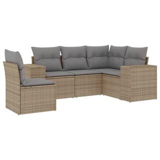 VidaXL Garten sofagarnitur poly-rattan  