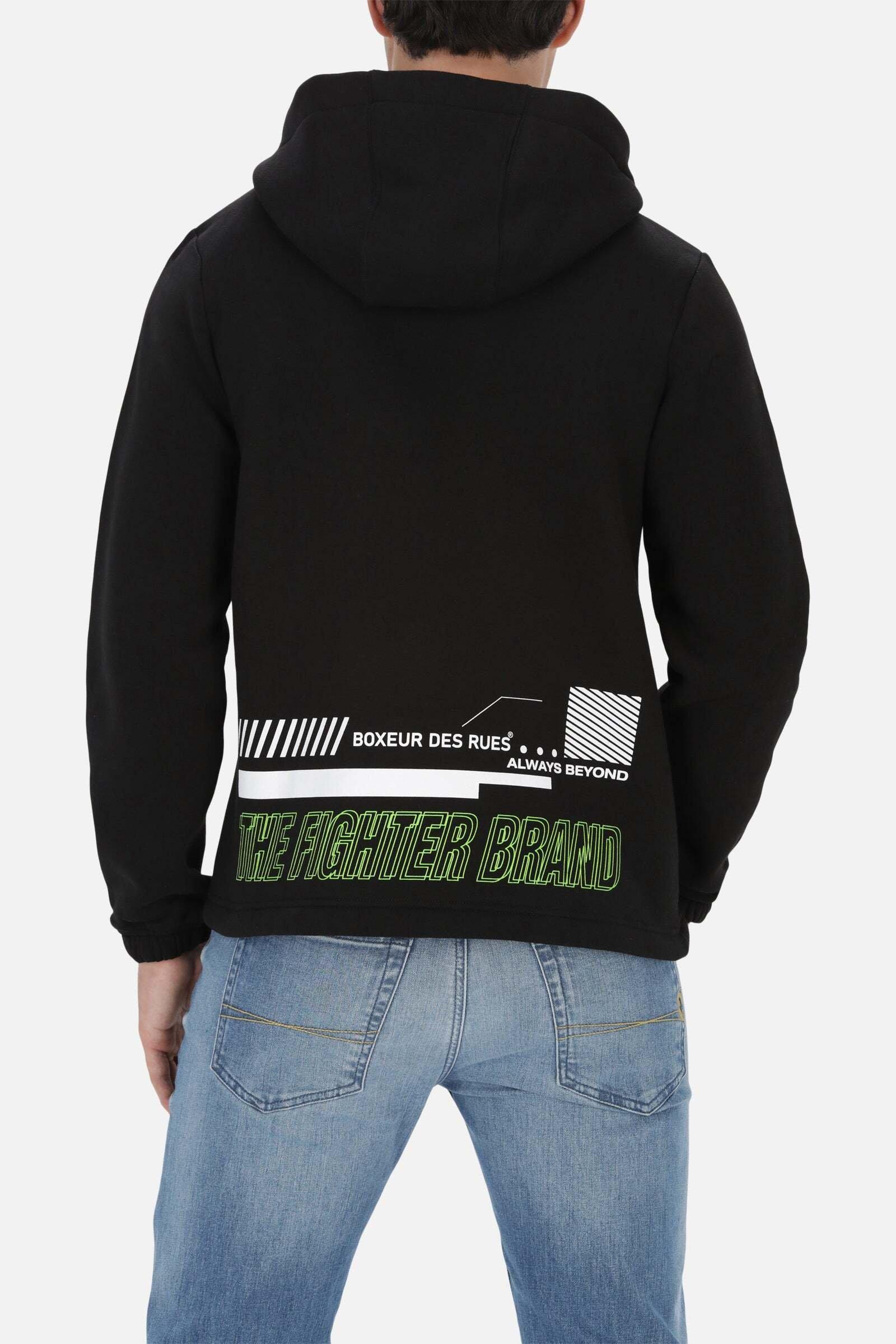 BOXEUR DES RUES Kapuzenpullover Hooded Full Zip Sweatshirt  