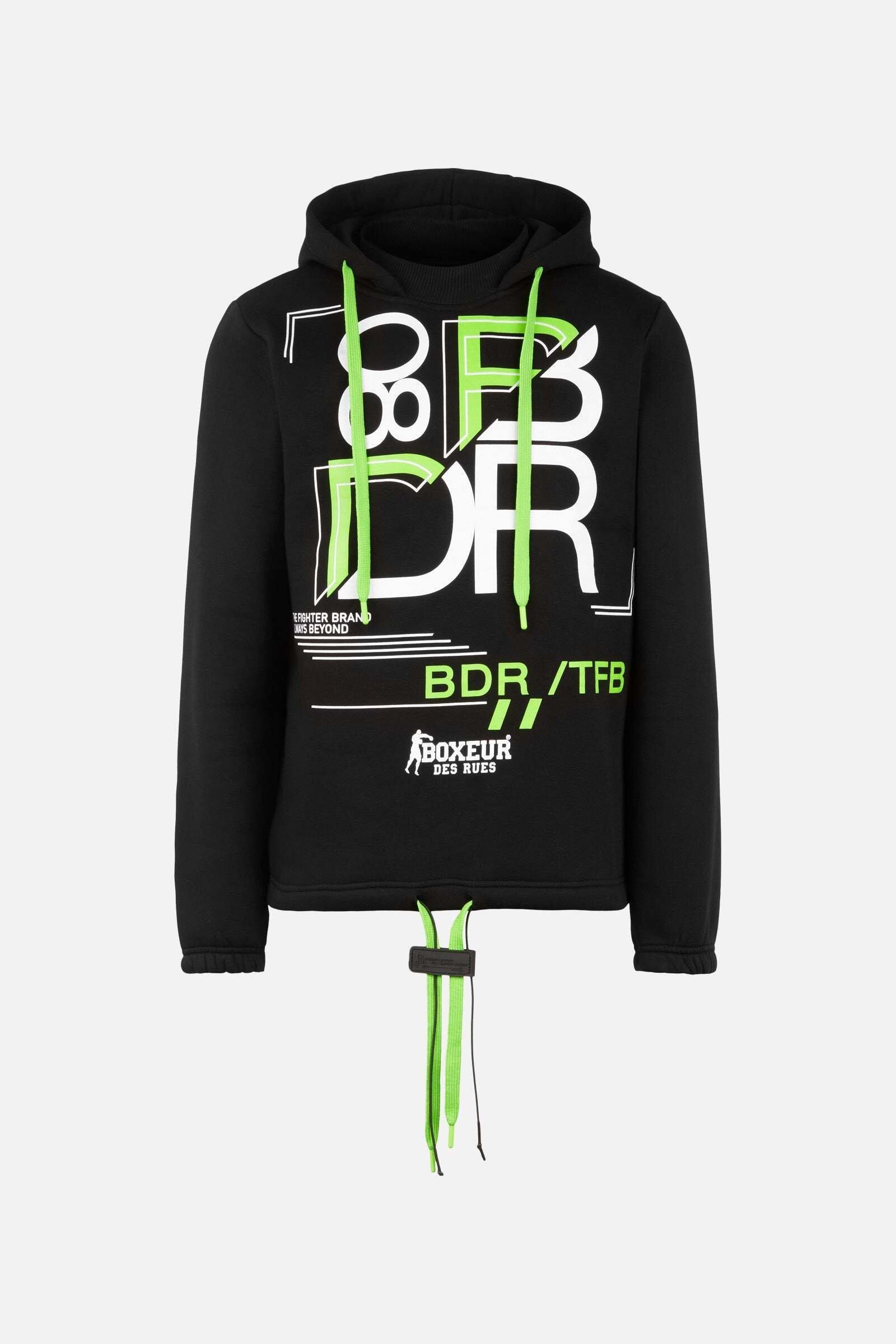 BOXEUR DES RUES Kapuzenpullover Hooded Full Zip Sweatshirt  