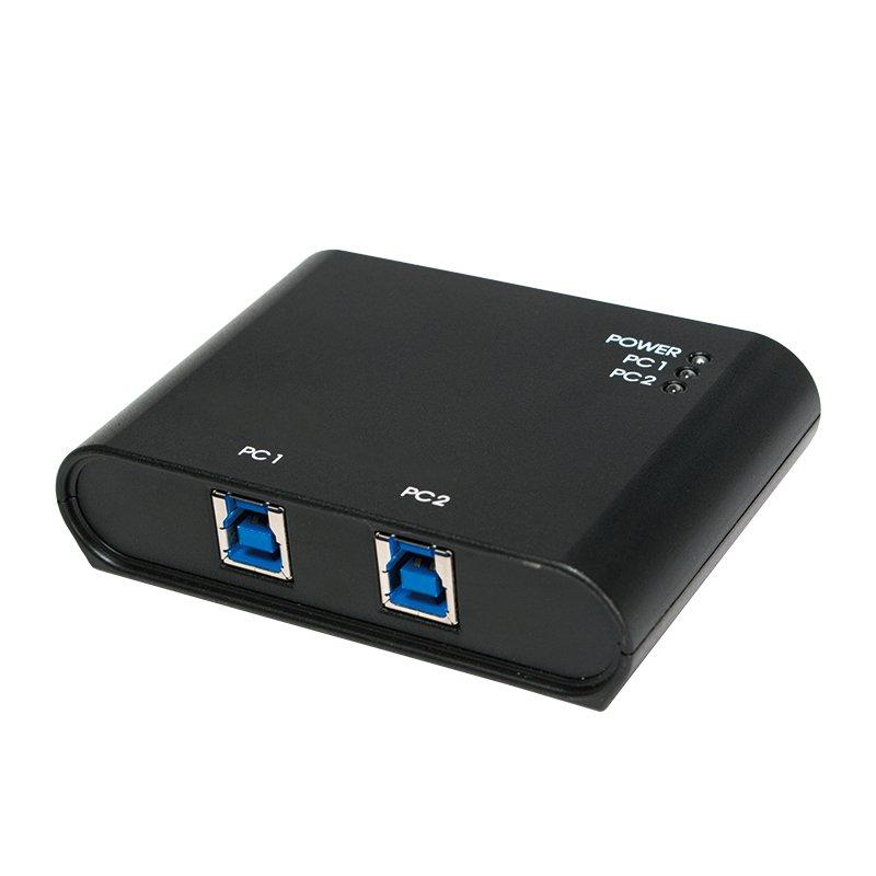 LogiLink  UA0216 hub & concentrateur USB 3.2 Gen 1 (3.1 Gen 1) Type-B 5000 Mbit/s Noir 