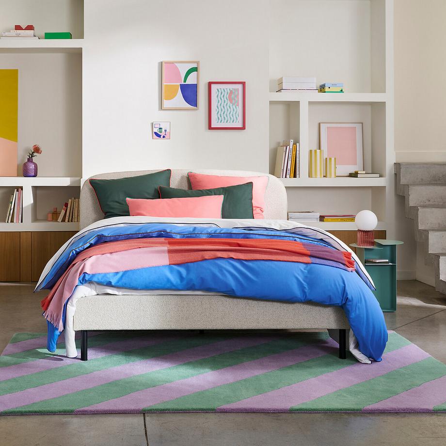 La Redoute Intérieurs Polsterbett Conto mit Lattenrost  