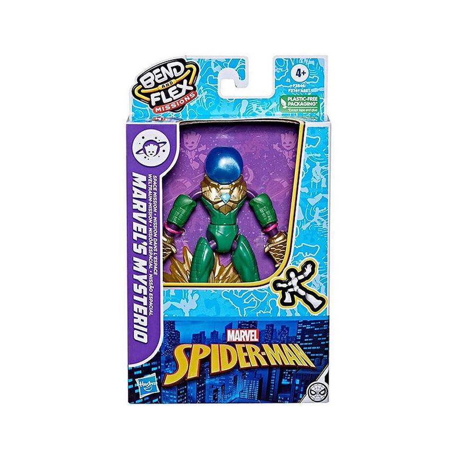 Hasbro  Spiderman Bend & Flex Missions Mysterio Weltraum-Mission (15cm) 