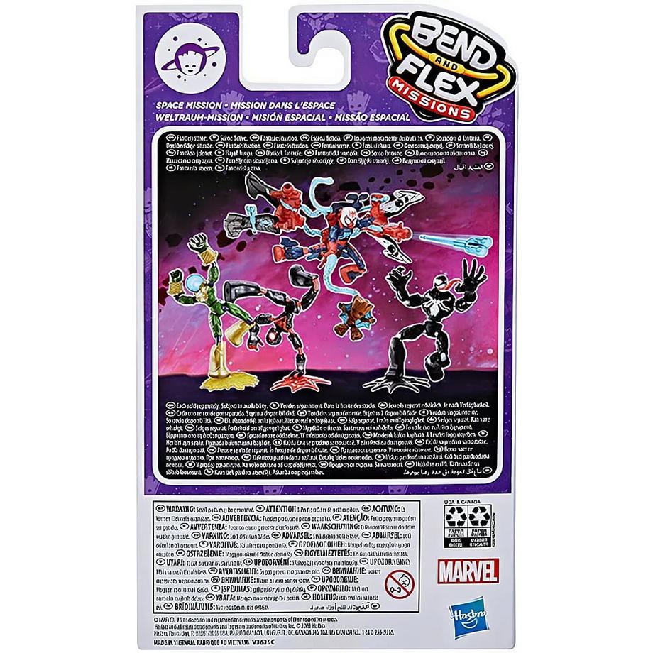 Hasbro  Spiderman Bend & Flex Missions Mysterio Weltraum-Mission (15cm) 