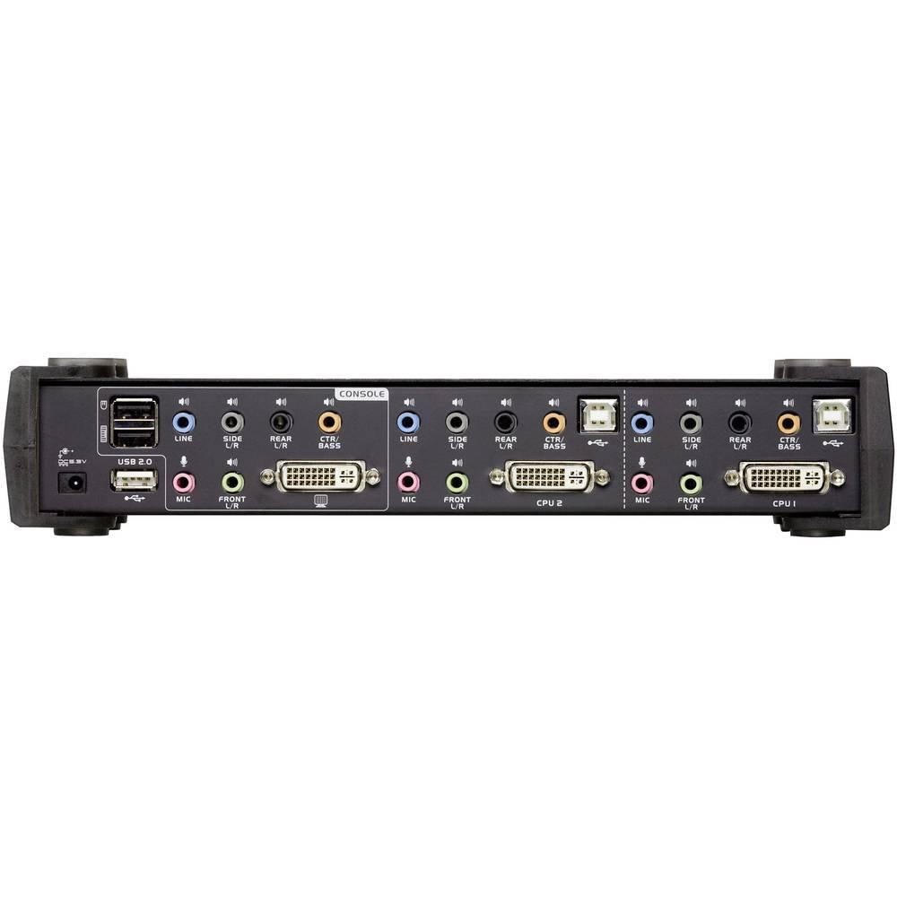 ATEN  2 Porte Switch KVM DVI USB 2560 x 1600 Pixel 